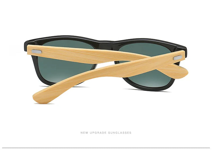 Men's Fashion Classic Wooden Bamboo Ultraviolet Sunglasses